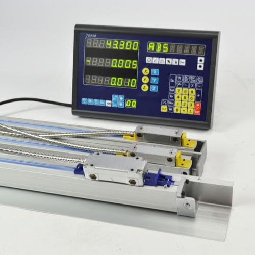 3 Axis DRO Display Digital Readout With Linear Encoder Scales For Mill Milling Machine