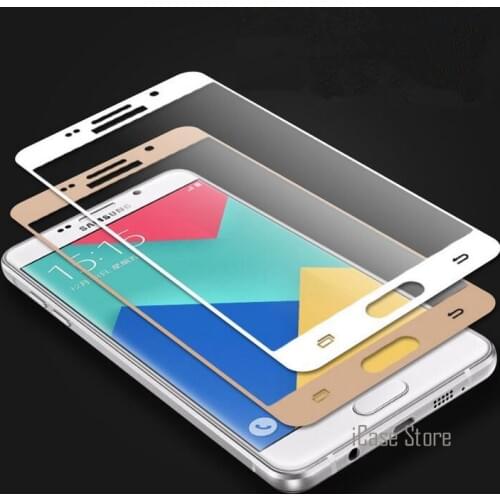 3D Curved Edge Full Cover Premium NEW Tempered Glass Screen Protector For Samsung Galaxy A3 A5 A7 2016 A510 A710 Protective Film