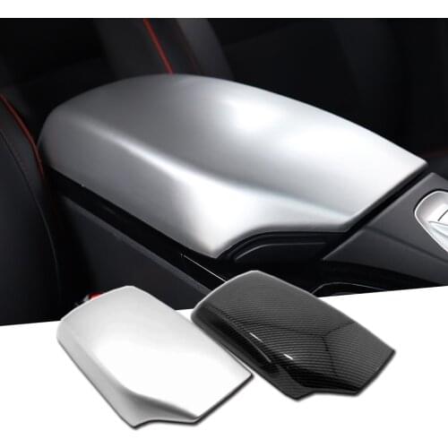 Car Accessories Center Console Armrest Seat Box Frame Cover Trim For Hyundai Tucson 2019 ABS Interior