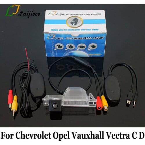 Wireless Rearview Camera For Chevrolet Opel Vauxhall Holden Vectra C D / RCA AUX Interface HD CCD Night Vision Reversing Camera
