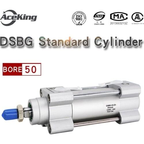 DSBG Cylinder small pneumatic accessories complete set DSBG50-25/50/75/100/125/150/200/300/400/500/600/700/800/1000-PPVA-N3