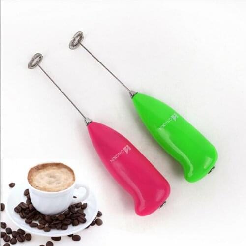 1pc Electric Milk Drink Coffee Whisk Mixer Frother Egg Beater Mini Blender Handle Stirrer Practical Kitchen Cooking Tool Gadgets