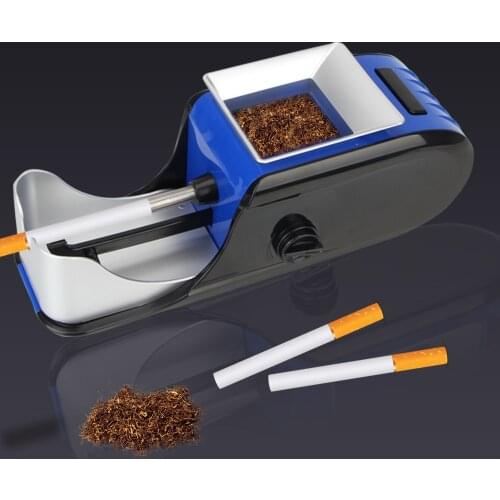 Smoking Tool Filling Materials Tobacco Rolling Injector Cigarette Rolling Machine DIY Tobacco Roller EU/US Plug