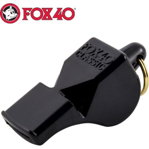 Canada Original Fox 40 CLASSIC Soccer Baskatball Pealess Referees and Coaches whistle 3-chamber Design 115 dB Fox40 whistle