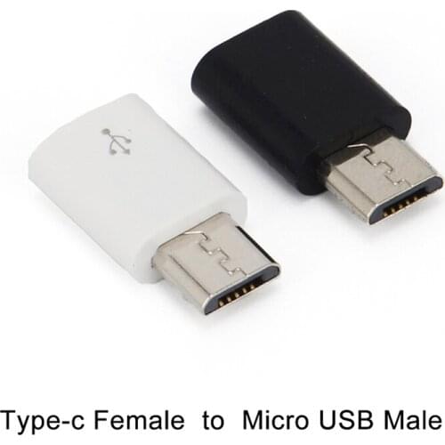Hot 1pc Type C Female To Micro USB Male Adapter Converter Connector for Samsung huawei Xiaomi