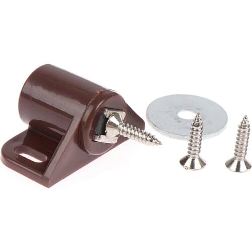 Hot! ABS Round Magnetic Door Catches Latch Cabinet Furniture Shutter Magnetic Catch Closer for Cupboards Drawers Closet
