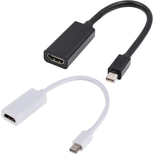 Mini DP To HDMI-compatible Cable Adapter Male To Female For HP/DELL Laptop PC Mini Display Port To 1080P HDMI-Cord Chic