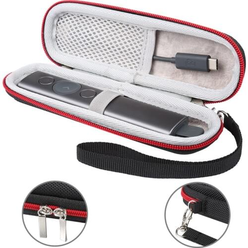 Fashion EVA Hard Bag Storage Portable Carrying Box Travel Outdoor Pouch Cover Case for Logitech Spotlight Presentation Remote