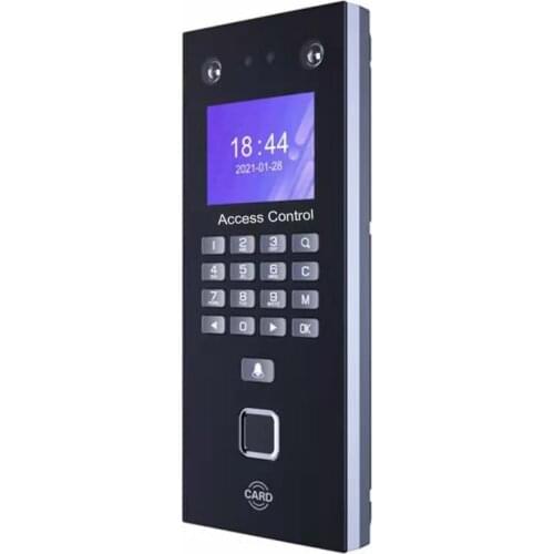 Face Recognition Palmprint Access Control Employee Attendance Door Lock Fingerprint Time Clock Keypad TCP/IP USB RFID Card