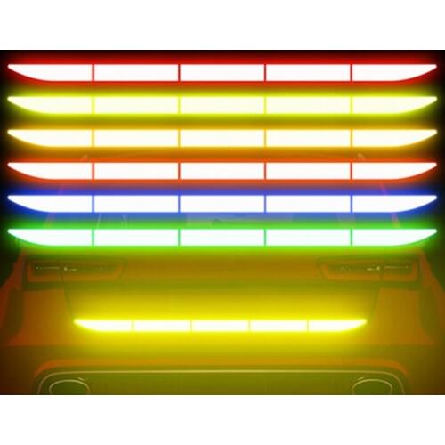 Reflectante Reflector Sticker Car Exterior Accessories Adhesive Reflective Tape Reflex Exterior Warning Strip Protect Car Body