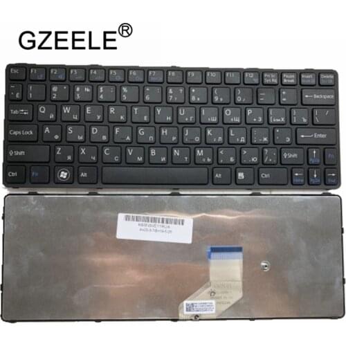 GZEELE russian laptop Keyboard for SONY for VAIO SVE11 SVE111 SVE11113FXB SVE11115EG SVE111 15ELW RU layout