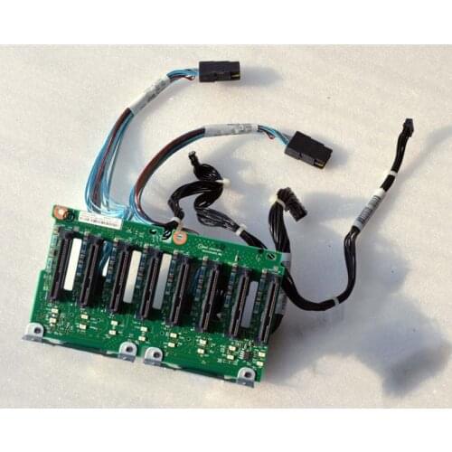 X3650 M3 service HDD hard driver backplane l69Y0650 x3650 x3500 x3400 8-Port SAS HDD Connection Backplane with Cables