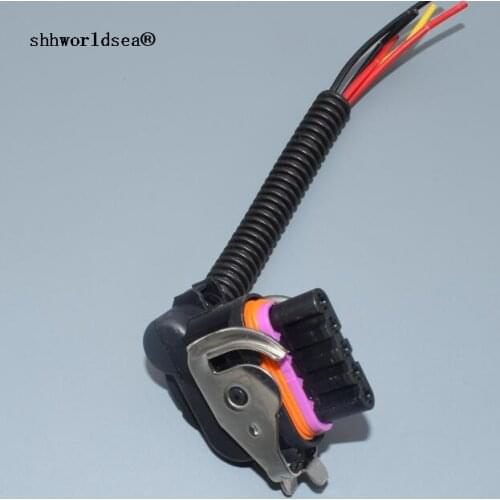 Shhworldsea Auto Parts Connector Wiper Motor Generator Plug For Volvo The Great Wall Geely 18242000000 Lear Waterproof Connector