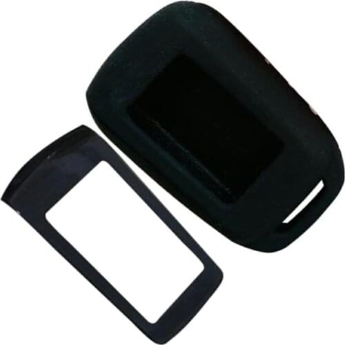 2PCS Silicone Key Case + Body Glass Cover For Starline A92 A94 A95 T94 A62 A64 V62 V63 V64 V92 V94 LCD Remote Control Keychain