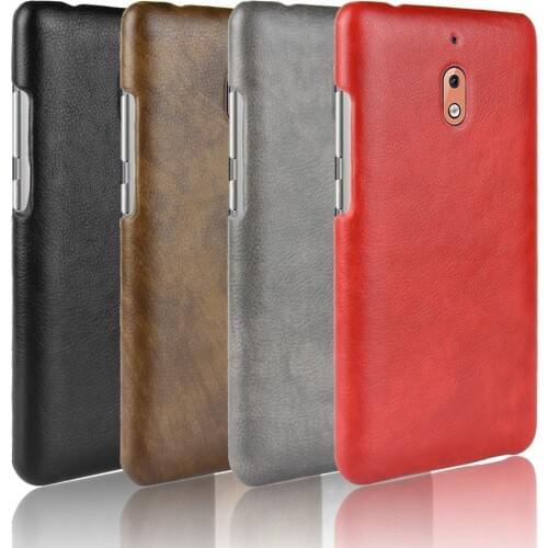 Subin Ultra Slim Cases For Nokia 2.1 Case Litchi Skin Pattern PU Leather and PC Book Cover For Nokia 2 2018 TA-1080 Phone Case