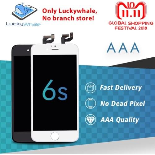 20pcs Grade AAA quality LCD For iphone 6S lcd Display touch screen digitizer replacement assembly parts Ecran