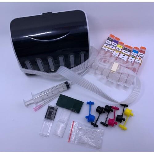 YOTAT 6color CISS Ink Cartridge PGI 580XL PGI-580 CLI-581 For Canon PIXMA TS8150 TS8151 TS8152 TS9150 TS9155 TS8250/8251/8252