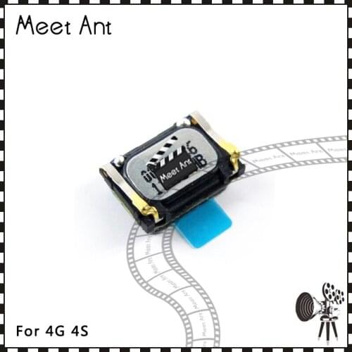 10Pcs/lot High Quality For iphone 4 4G 4S Earpiece Ear Speaker Sound Listening Receiver Flex Cable Repair Parts