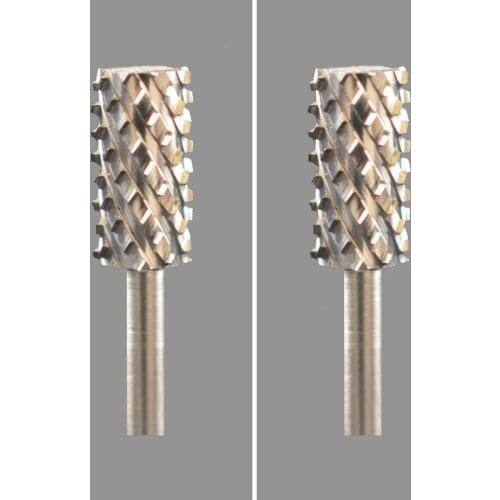 2pcs Carbide Nail Drill Bit - Small Barrel Bit -4XC