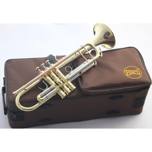De Xin Bb Trumpet TR-200 Phosphorus Copper Music Instruments Profesional Trumpets Student Included Case Mouthpiece Accessories