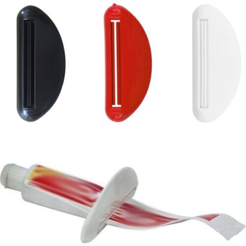 Plastic Toothpaste Squeezer Household Toothpaste Dispenser Holder Rolling Type Bathroom Product Accessories