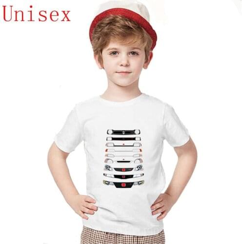 Japan style Comic Civic evolution kids summer clothes Auto Car Tee shirt stylish T-shirt super car adult funny brand clothing