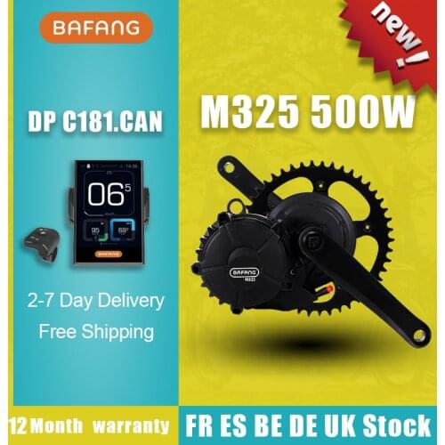 BAFANG M325 50.4V 500W Mid Drive Motor 8fun Electric Bicycle Conversion Kit Bicycle Central Engine eBike MM G341.500.C Kit