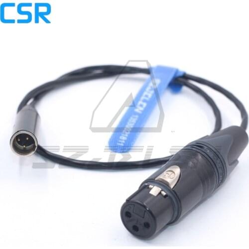 Mini XLR Male to XLR Female for Blackmagic Pocket Cinema 4k 6K Camera Audio Cable,BMPCC 4K 6K Audio Cable