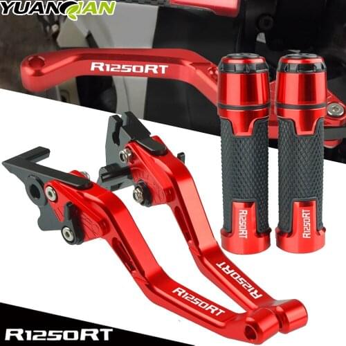 Motorcycle Accessories For BMW R1250RT R 1250 RT 2019-2020 CNC Aluminium Adjustable Foldable Brake Clutch Lever Handl With Logo