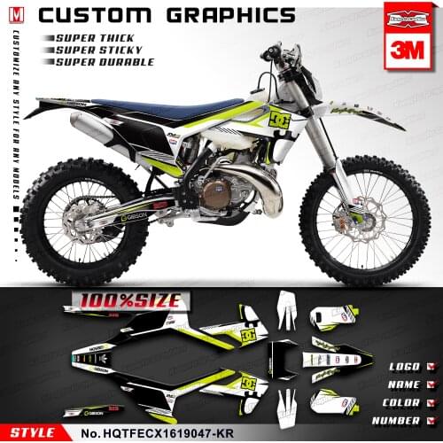 KUNGFU GRAPHICS Custom Stickers Vinyl Wrap Set for TE FE TX FX FS TC FC 125 150 250 300 350 450 501 2016 2017 2018 2019