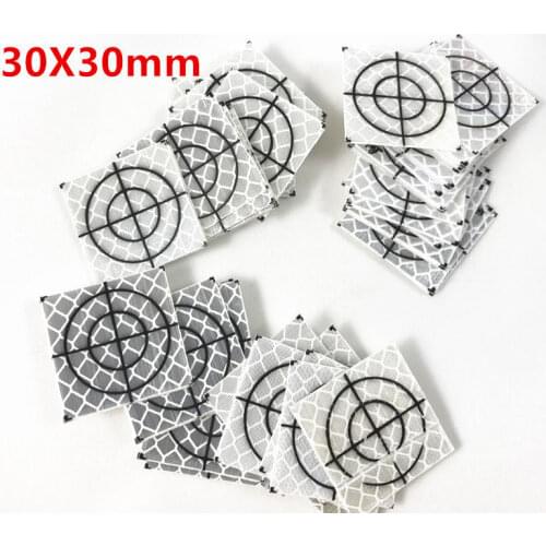 NEW 1000PCS Reflector Sheet 30 x 30mm Reflective tape target