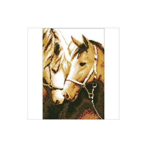 Embroidery Package Free Shipping Cross Stitch Kits Horse Lover 00124