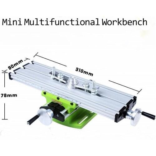 Precision cross table cross slide table small milling table multifunctional mini table
