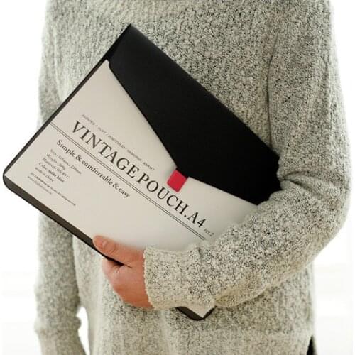 Candy Color A4 Size File Bag Document File folder Holder Paper Half Transparent Pocket Office School Stationery