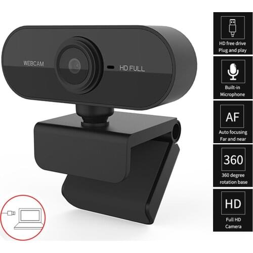 ShenzhiTech HD Webcam 1080p Web Camera USB Computer Webcam with Microphone Auto Focus Camera Video Webcam for PC Laptop Desktop