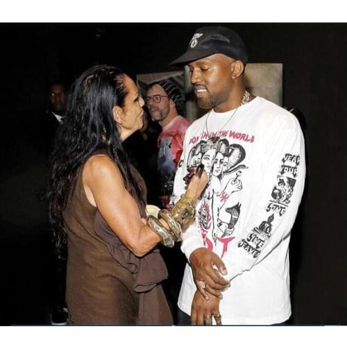 Kanye West KIDS SEE GHOSTS Sweatshirt 3D Dye Men Women STREET WEAR Sweatshirt High Quality Kanye Pullover Sweatshirts RBBONE