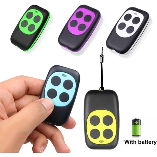Universal Remote Control Duplicator 433MHz Wireless Clone 4 Button Copy Learning Code Channel Electric Telecontrol Switch Key RF