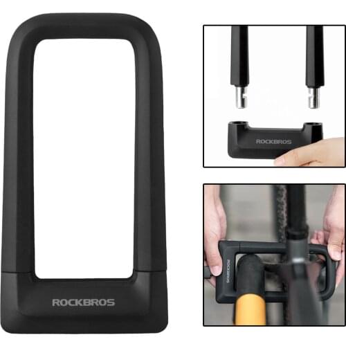 Bicycle U Lock Anti-theft Security Cycling Lock Motorcycle Electric Scooter MTB Road Bicycle Accessories