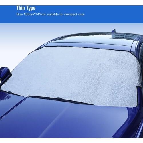 Winter Car Windscreen Windshield Cover Heat Sun Shade Mat Anti Snow Frost Ice Shield Dust Protector Car styling