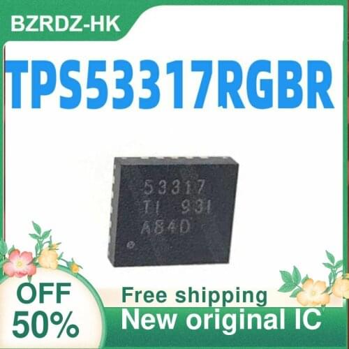 2-10PCS/lot PMIC -TPS53317RGBR VQFN-20 53317New original IC