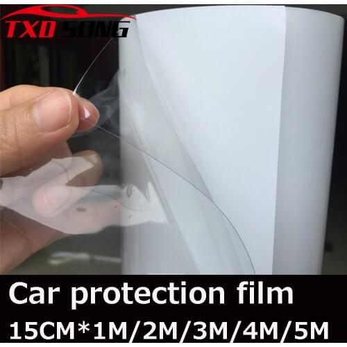 15CM*1M/2M/3/4/5M Anti Scratch Rhino Skin Sticker Vinyl Clear Transparence Thickness Bike Protective Flim Car protection film