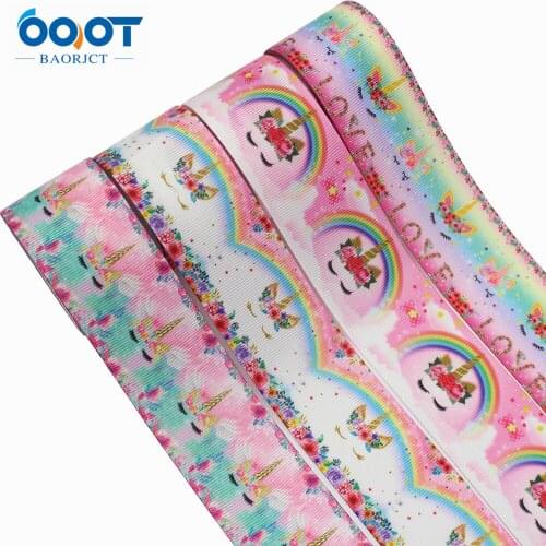 38MM 10Yards Cartoon Series Colorful Grosgrain Ribbons,Bow Cap Accessories Party Gift Wrap DIY Clothing Handmade L-201006-1152