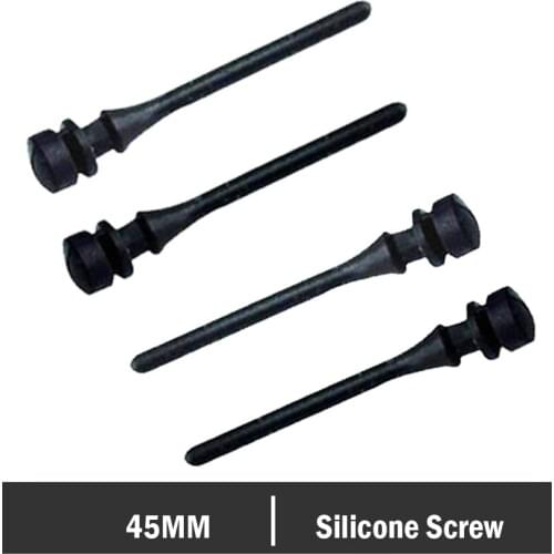 5000pcs Gdstime Computer Case Silicon Screws Stretchable Anti Shock DIY Rivets Silicone Shock Absorption Reduction Noise