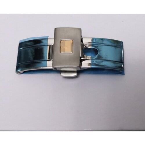 Watch accessories substitute double eagle butterfly button male 18mm female 14 button face steel buckle folding buckle