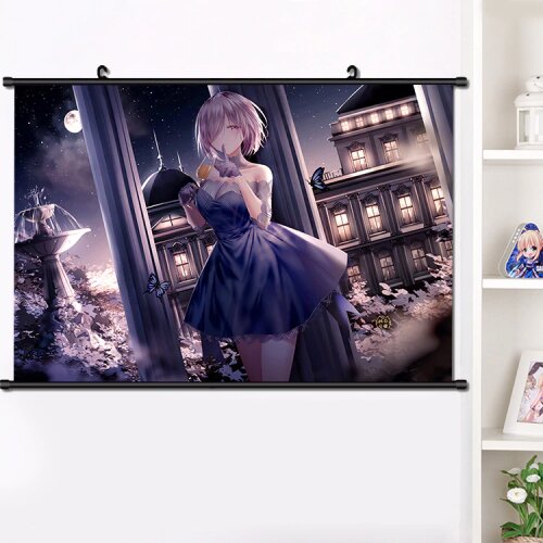 Hot Anime Fate/Grand Order Zettai Majuu Sensen Babylonia Enkidu Wall Scroll Poster Manga Home Decor Wall Hanging Poster 40x60cm