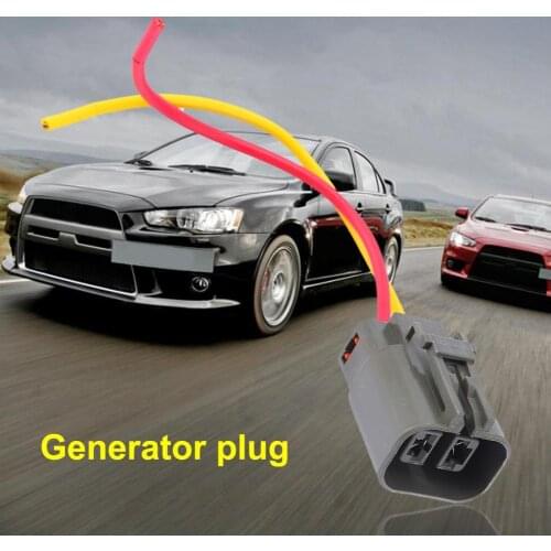 Car Alternator Plug Connector Robust Alternator Plug Harness for Bosch / Nissan/ Hyundai/Mitsubishi / Ford Car Accessories