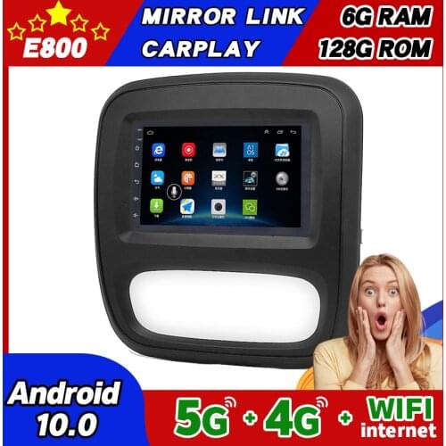 Car Stereo Navigation GPS Player For Renault Trafic Radio Multimedia For Opel Vivaro 2015 Autoradio Android Stereo Head Unit