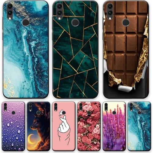 Huawei Honor 8X Case For Huawei Honor 8X Honor8x Silicone Soft Back Cover Phone Case For Huawei Honor 8X 8 X Lovely Matte Shell