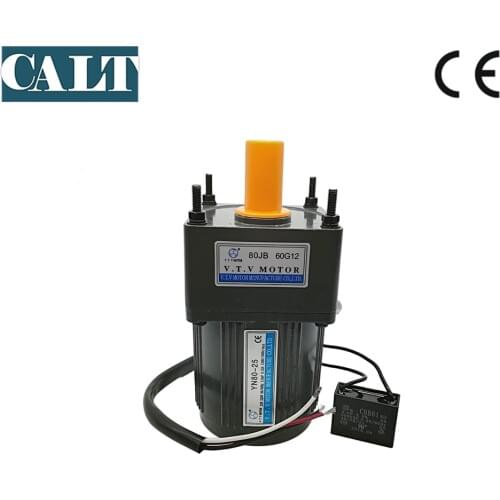 High torque VTV 220V YN80-25/80JB15G10 25W Ac Gear Motor 100 rpm 10mm Shaft 3 Wires reduction motor