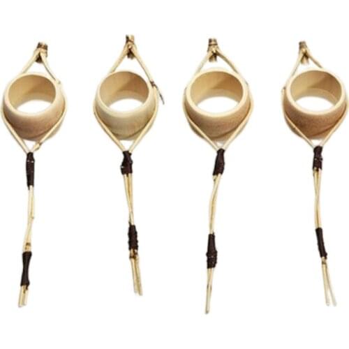 Creative Longans Natural Bamboo Material Filter Family Cold Drink Shop Cafe Tea Filtration Tool Funnel